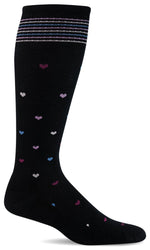 Load image into Gallery viewer, Women&#39;s Full Heart | Moderate Graduated Compression Socks - Merino Wool Lifestyle Compression - Sockwell
