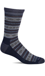 Load image into Gallery viewer, Men&#39;s Westward Stripe | Essential Comfort Socks Essential Comfort Sockwell M/L Navy
