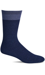 Load image into Gallery viewer, Men's Waffle Stitch | Everyday Socks Everyday Comfort Sockwell M/L Navy 
