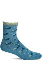 Load image into Gallery viewer, Women's Bird Song | Everyday Socks Everyday Comfort Sockwell S/M Mineral 
