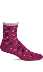 Load image into Gallery viewer, Women's Bird Song | Everyday Socks Everyday Comfort Sockwell S/M Magenta 
