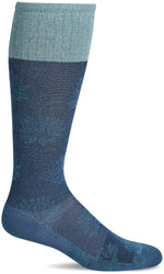 Load image into Gallery viewer, Women's Lotus Lift | Firm Graduated Compression Socks - Merino Wool Lifestyle Compression - Sockwell
