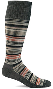 Men's Sunset Stripe | Moderate Graduated Compression Socks Lifestyle Compression Sockwell