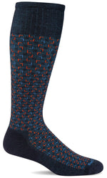 Load image into Gallery viewer, Men&#39;s Entwined | Moderate Graduated Compression Socks Sockwell M/L Black 
