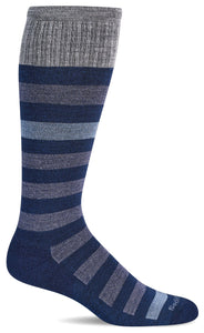 Men's Rugby | Moderate Graduated Compression Socks Lifestyle Compression Sockwell M/L Putty 