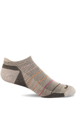 Load image into Gallery viewer, Women&#39;s Interval Micro | Firm Compression Socks Sport Compression Sockwell S/M Natural 
