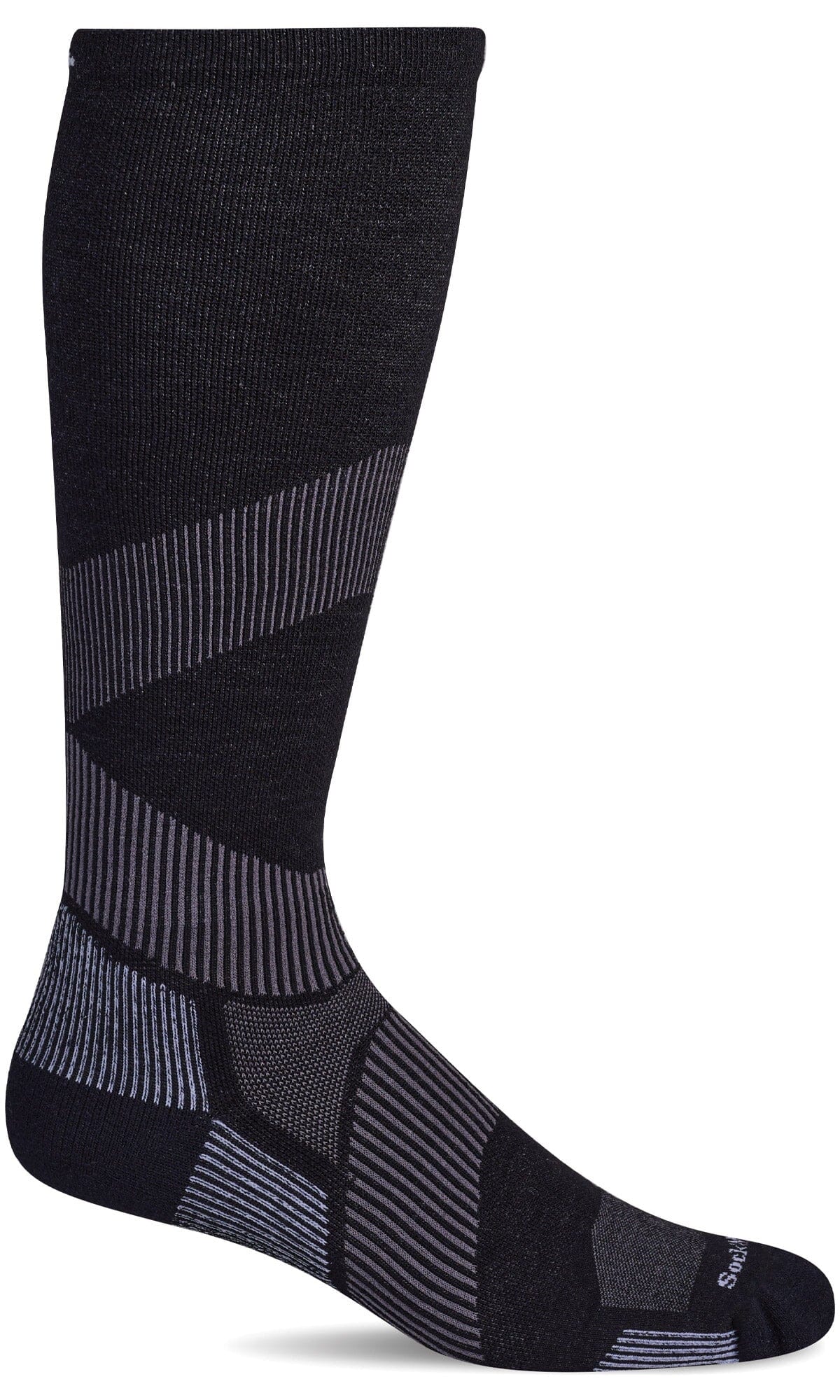 Men's Stabilizer OTC | Firm Graduated Compression Socks Sport Compression Sockwell M/L Lt Grey 