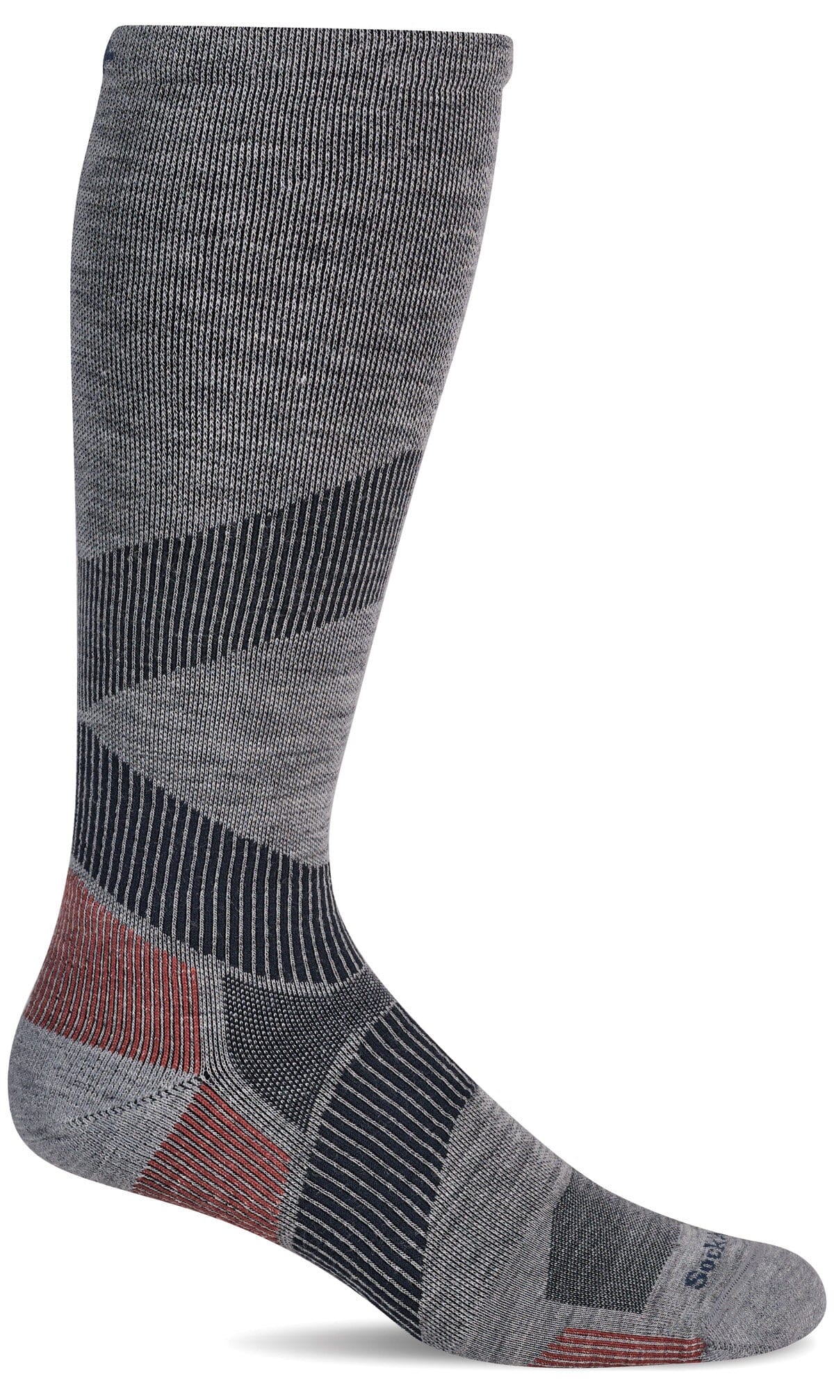 Men's Stabilizer OTC | Firm Graduated Compression Socks Sport Compression Sockwell M/L Charcoal 