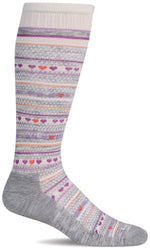 Load image into Gallery viewer, Women's Heartlink | Firm Graduated Compression Socks Lifestyle Compression Sockwell
