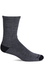 Load image into Gallery viewer, Men's Work Crew | Moderate Graduated Compression Socks Work Compression Sockwell M/L Charcoal 

