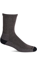 Load image into Gallery viewer, Women's Work Crew | Moderate Graduated Compression Socks Work Compression Sockwell S/M Mushroom 

