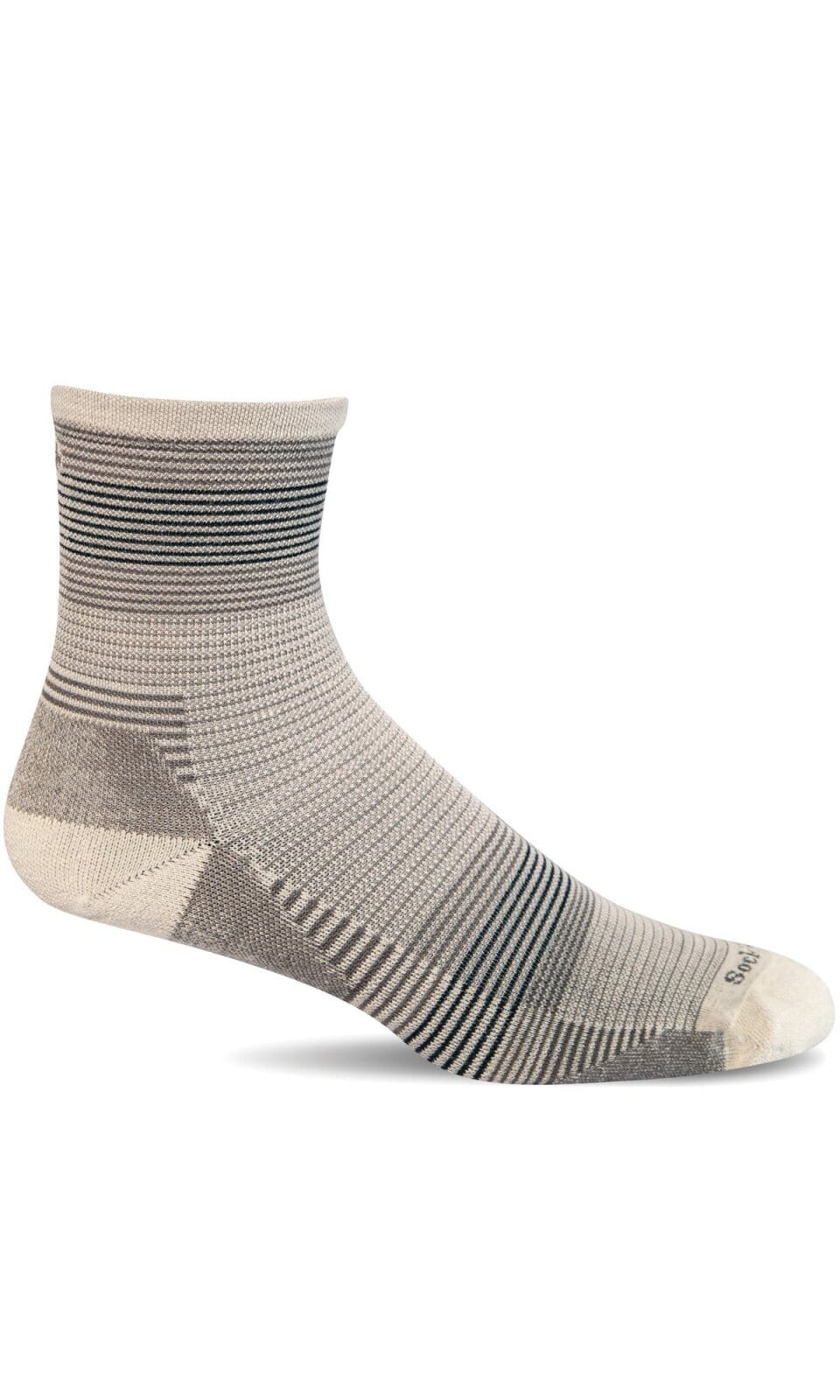 Men's Cadence 3/4 Crew | Moderate Graduated Compression Socks Sport Compression Sockwell M/L Denim 
