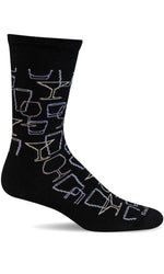 Charger l&#39;image dans la galerie, Men&#39;s Happy Hour | Essential Comfort Socks - Merino Wool Essential Comfort - Sockwell
