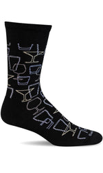 Load image into Gallery viewer, Men&#39;s Happy Hour | Essential Comfort Socks - Merino Wool Essential Comfort - Sockwell
