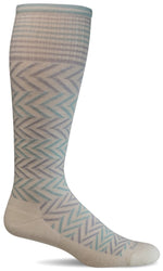 Load image into Gallery viewer, Women&#39;s Chevron | Moderate Graduated Compression Socks - Merino Wool Lifestyle Compression - Sockwell
