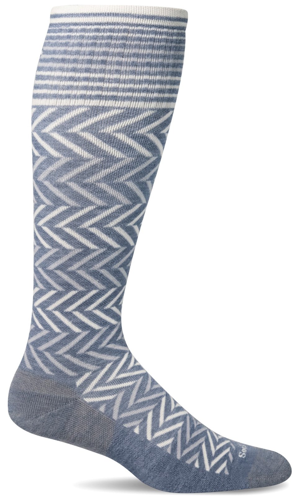 Women's Chevron | Moderate Graduated Compression Socks - Merino Wool Lifestyle Compression - Sockwell