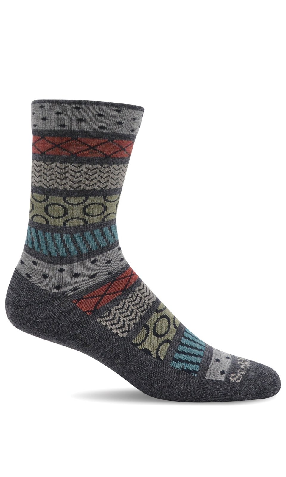 Women's Fairisle Pop | Essential Comfort Socks - Merino Wool Essential Comfort - Sockwell