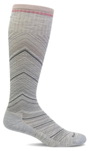 Women's Full Flattery | Moderate Graduated Compression Socks - Merino Wool Lifestyle Compression - Sockwell