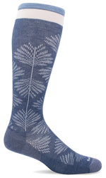 Load image into Gallery viewer, Women&#39;s Full Floral | Moderate Graduated Compression Socks - Merino Wool Lifestyle Compression - Sockwell
