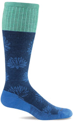 Load image into Gallery viewer, Women&#39;s Lotus Lift | Firm Graduated Compression Socks - Merino Wool Lifestyle Compression - Sockwell
