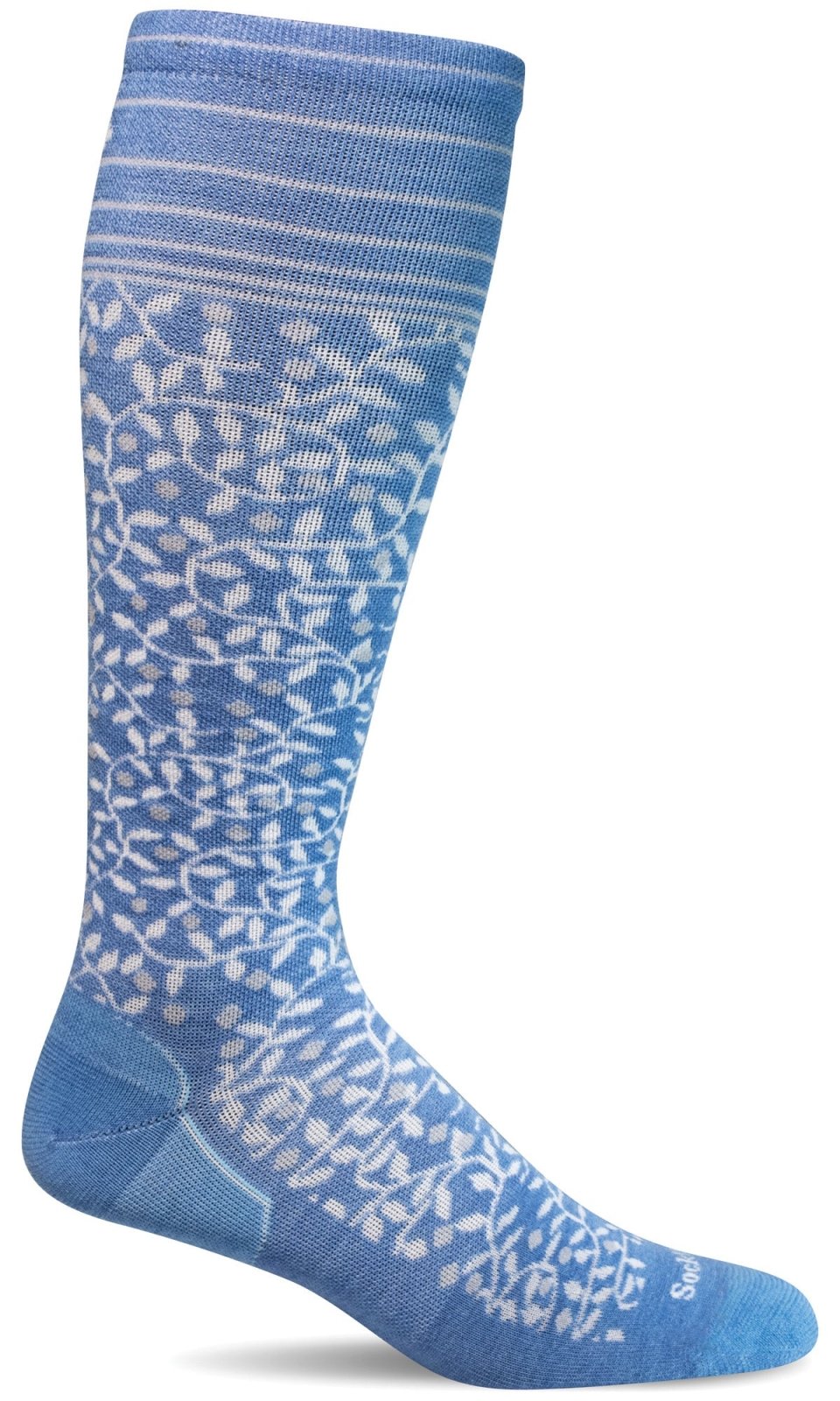 Women's New Leaf | Firm Graduated Compression Socks - Merino Wool Lifestyle Compression - Sockwell