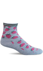 Charger l&#39;image dans la galerie, Women&#39;s Strawberry | Essential Comfort Socks - Merino Wool Essential Comfort - Sockwell
