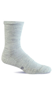 Women's Walk About Crew | Moderate Graduated Compression Socks - Merino Wool Sport Compression - Sockwell