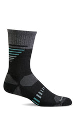 Load image into Gallery viewer, women&#39;s ascend ii crew sport compression sock for hiking
