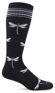 Women's Dragonfly | Moderate Graduated Compression Socks - Merino Wool Lifestyle Compression - Sockwell