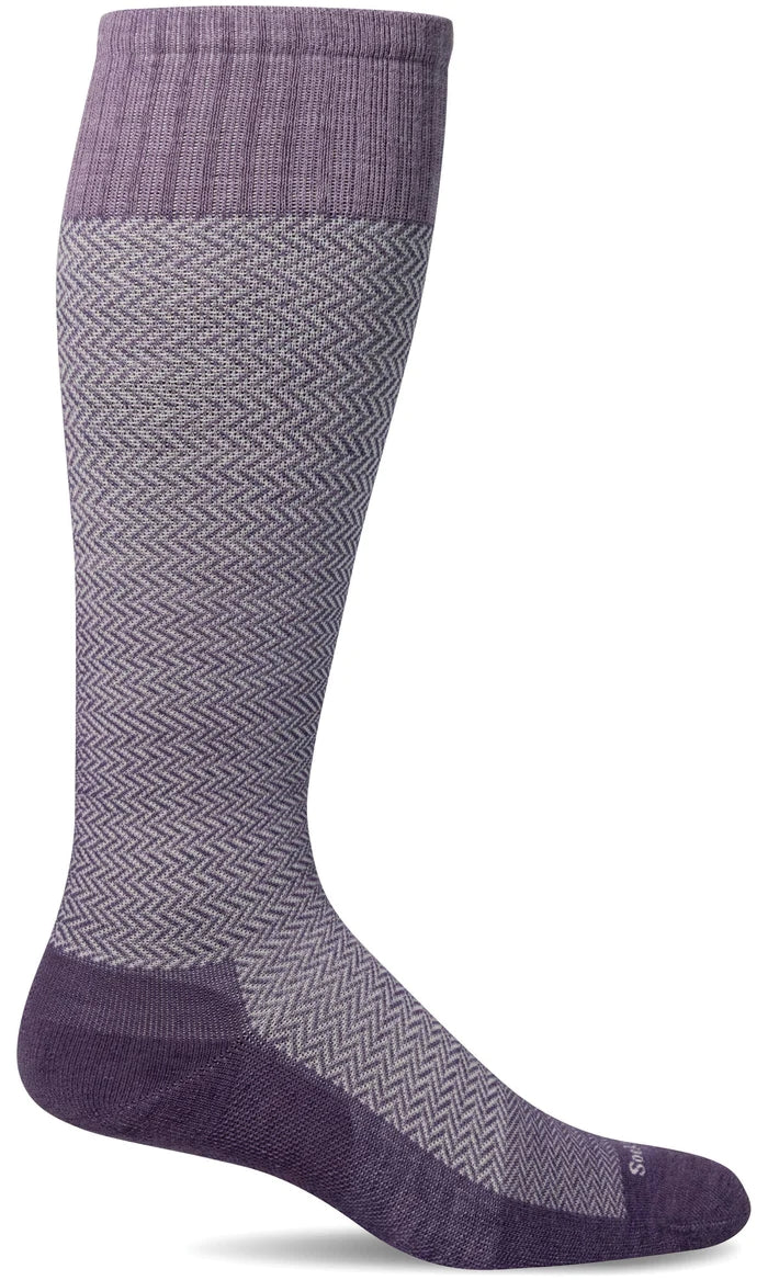 Women's Herringbone  Firm Graduated Compression Socks – Sockwell Canada
