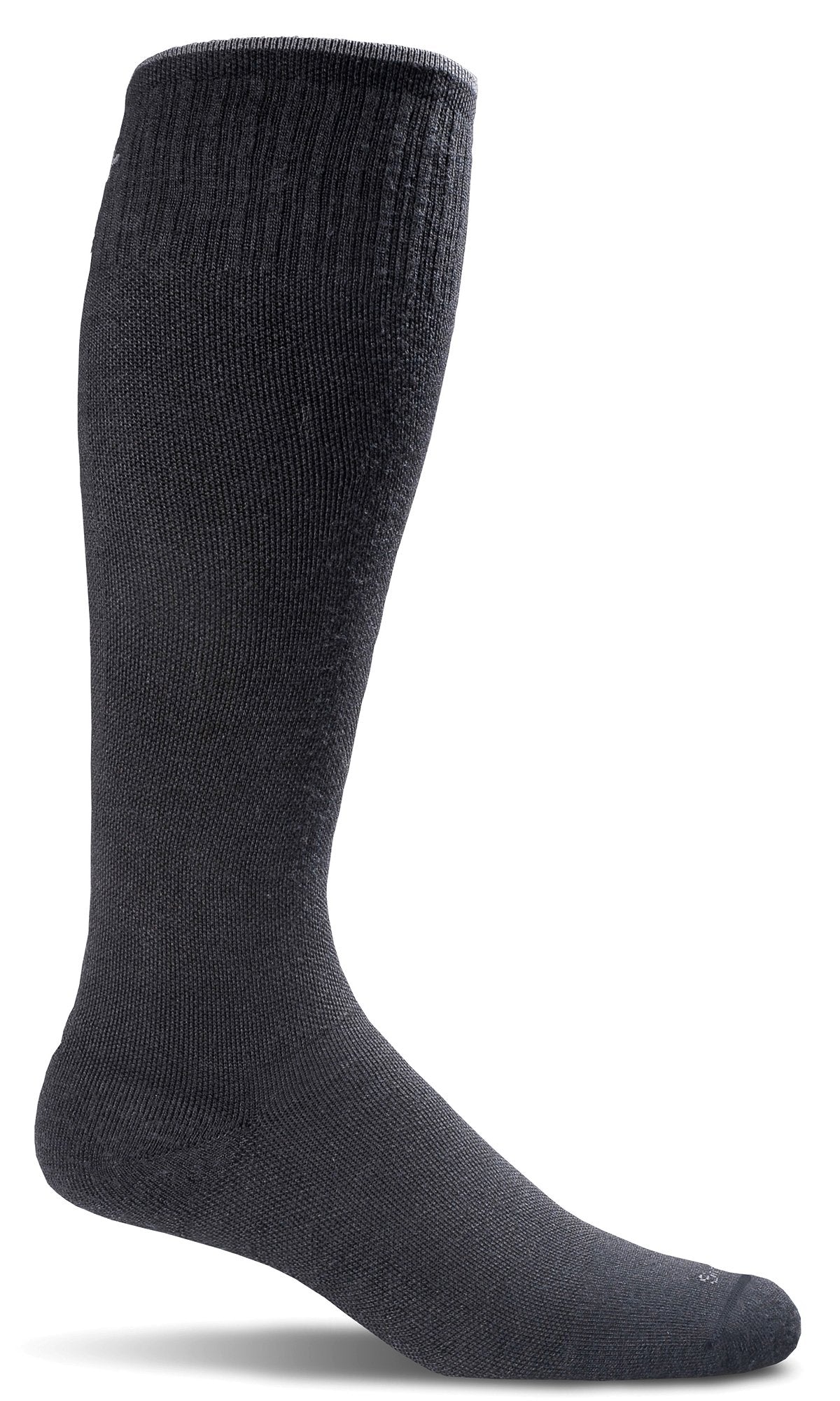 Sockwell Best-selling Men's Circulator Merino Wool Compression Socks in Black