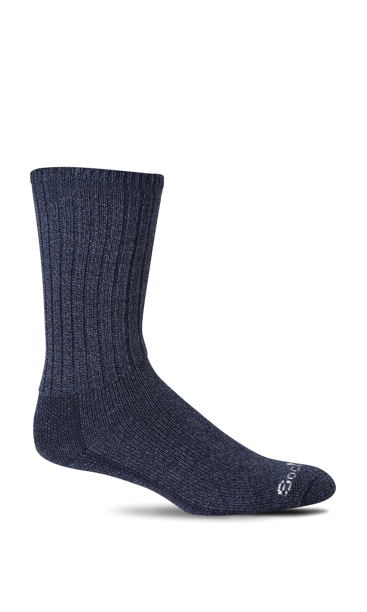 Pamper and protect your feet in Sockwell's Big Easy relaxed fit non-binding diabetic-friendly merino wool socks in vibrant teal