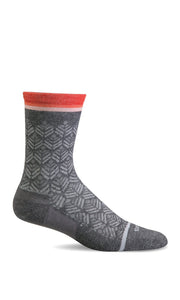 women's bunion crew lifestyle compression sock
