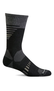 Men's Ascend II Crew | Moderate Graduated Compression Socks - Merino Wool Sport Compression - Sockwell