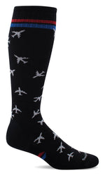 Charger l&#39;image dans la galerie, Men&#39;s In Flight | Moderate Graduated Compression Socks - Merino Wool Lifestyle Compression - Sockwell
