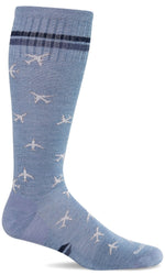 Load image into Gallery viewer, Men&#39;s In Flight | Moderate Graduated Compression Socks - Merino Wool Lifestyle Compression - Sockwell
