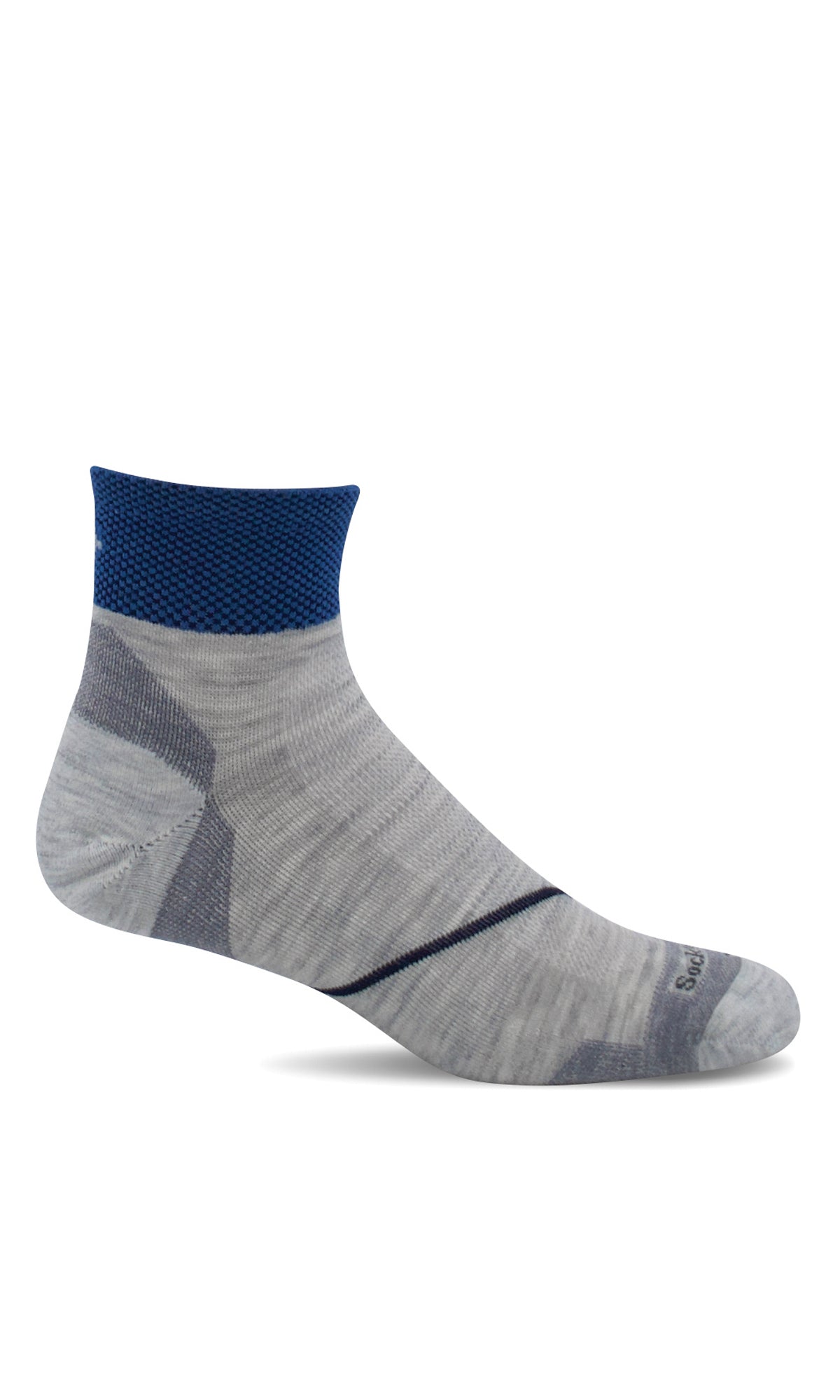 Men's Pulse Quarter | Firm Compression Socks - Merino Wool Sport Compression - Sockwell