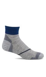 Load image into Gallery viewer, Men&#39;s Pulse Quarter | Firm Compression Socks - Merino Wool Sport Compression - Sockwell
