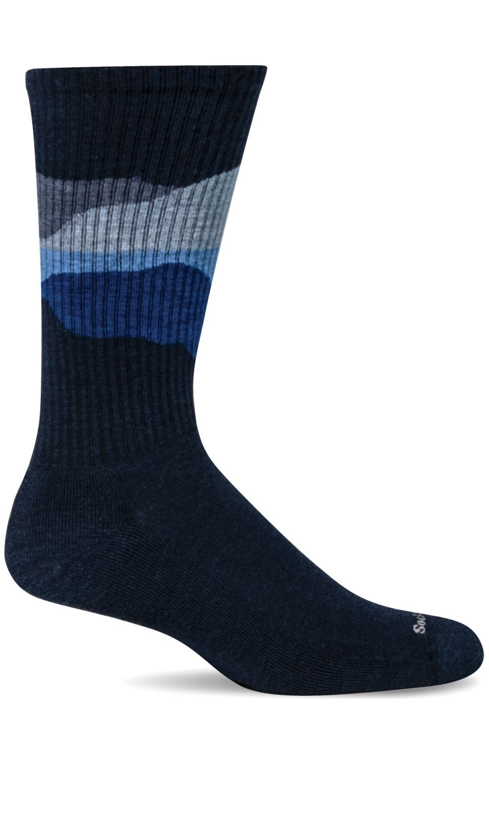 Men's Shadow Mountain Crew | Essential Comfort Socks - Merino Wool Essential Comfort - Sockwell