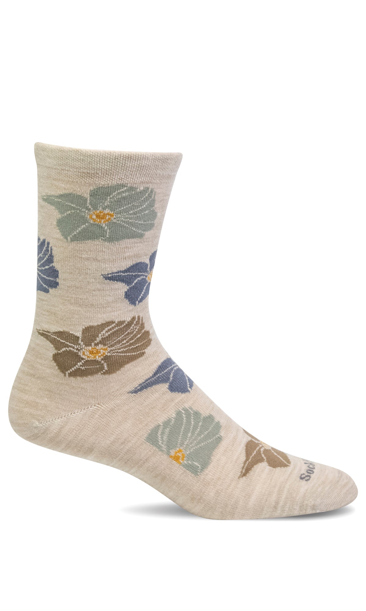 Women's Big Bloom | Essential Comfort Socks - Merino Wool Essential Comfort - Sockwell
