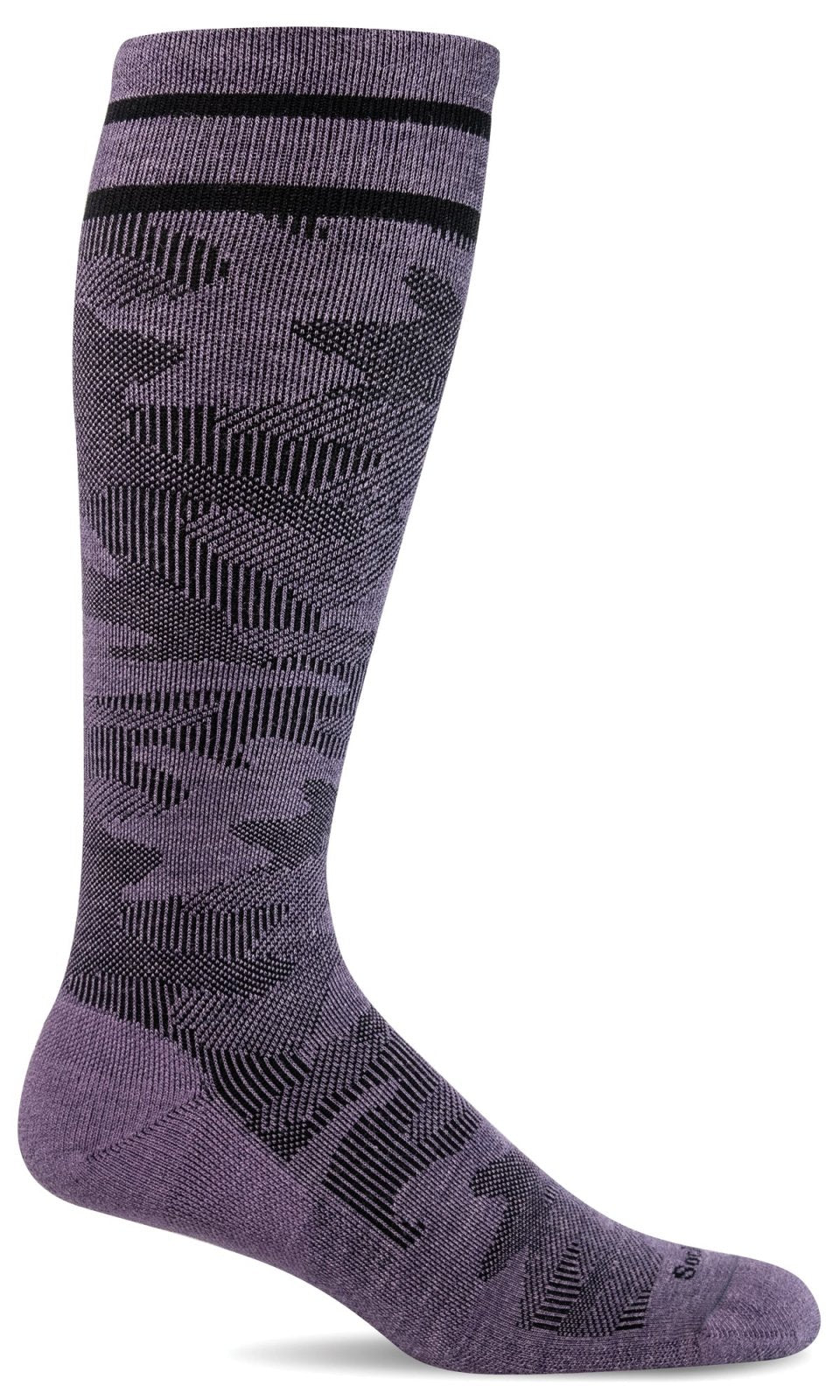 Women's Camo Twill | Moderate Graduated Compression Socks - Merino Wool Lifestyle Compression - Sockwell