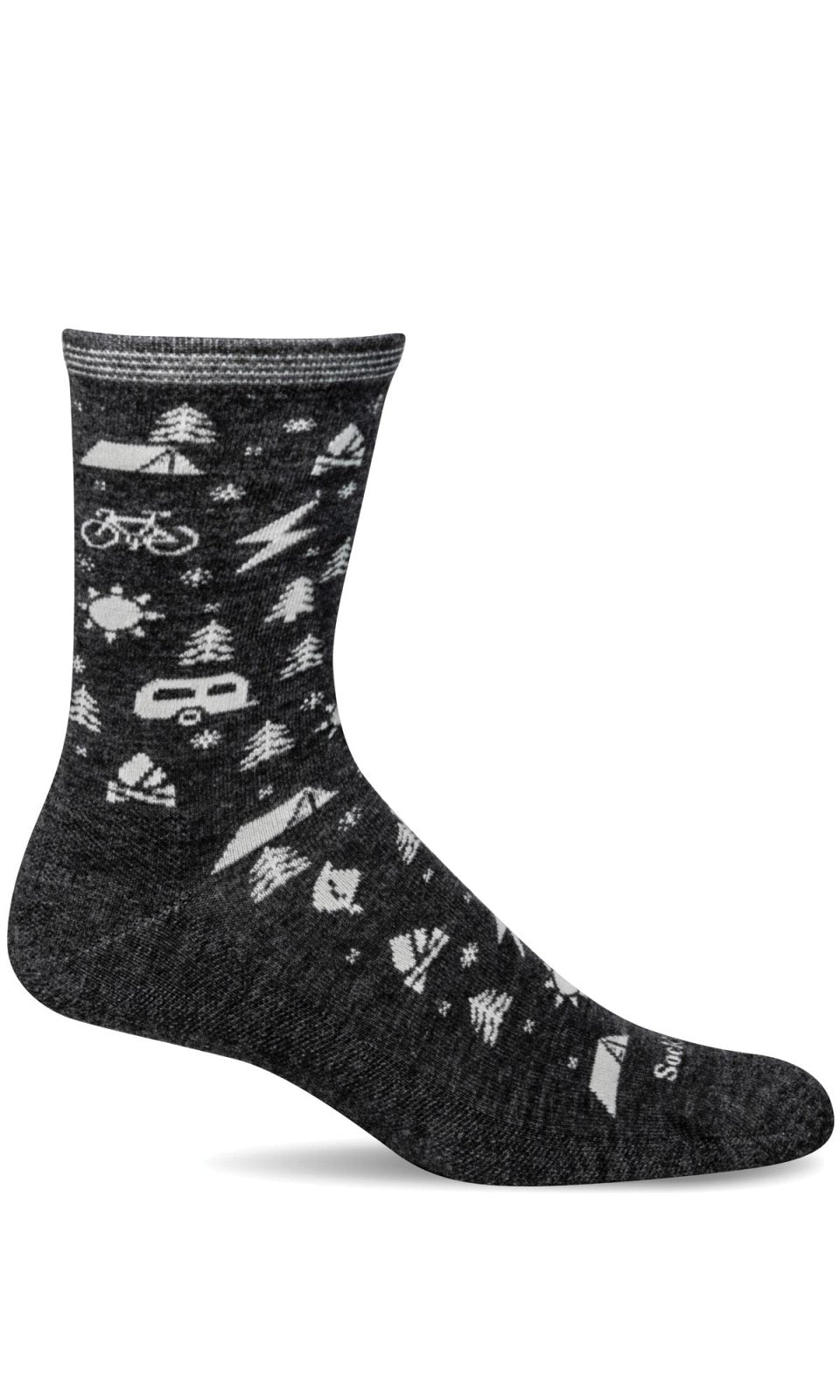 Women's Campy | Essential Comfort Socks - Merino Wool Essential Comfort - Sockwell