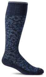 Load image into Gallery viewer, Women&#39;s Damask | Moderate Graduated Compression Socks - Merino Wool Lifestyle Compression - Sockwell
