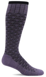 Load image into Gallery viewer, Women&#39;s Deco Dot | Moderate Graduated Compression Socks - Merino Wool Lifestyle Compression - Sockwell
