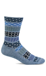 Load image into Gallery viewer, Women&#39;s Fairisle Pop | Essential Comfort Socks - Merino Wool Essential Comfort - Sockwell
