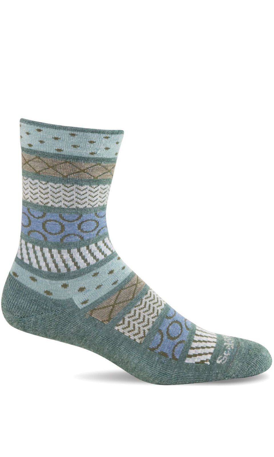 Women's Fairisle Pop | Essential Comfort Socks - Merino Wool Essential Comfort - Sockwell