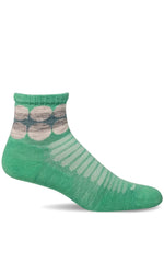 Load image into Gallery viewer, Women&#39;s Spin Quarter | Moderate Compression Socks - Merino Wool Sport Compression - Sockwell

