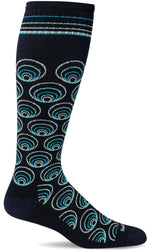 Load image into Gallery viewer, Women&#39;s Twirl | Moderate Graduated Compression Socks - Merino Wool Lifestyle Compression - Sockwell
