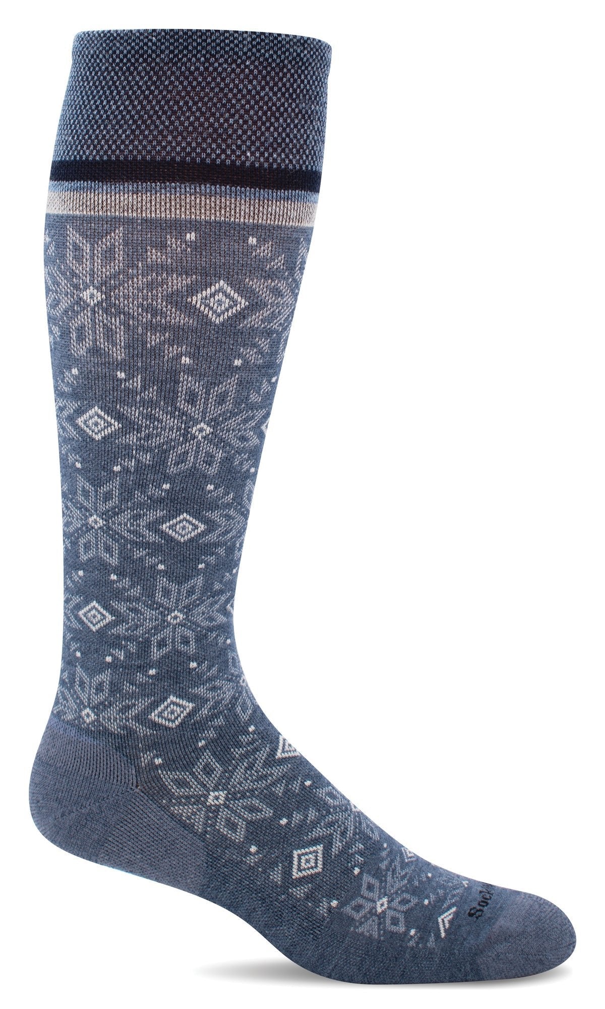 Women's Winterland | Moderate Graduated Compression Socks - Merino Wool Lifestyle Compression - Sockwell