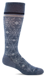 Charger l&#39;image dans la galerie, Women&#39;s Winterland | Moderate Graduated Compression Socks - Merino Wool Lifestyle Compression - Sockwell
